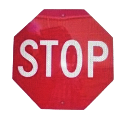 Reflecting Road Safety Sign