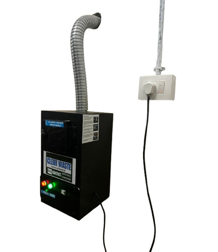 Sanitary Napkin Incinerator - Color: Black