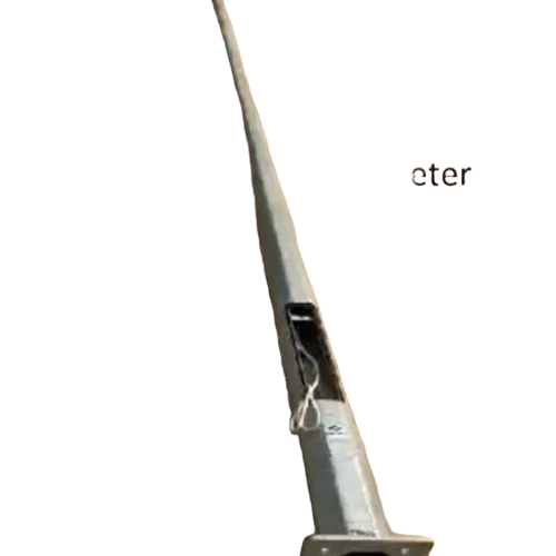 10m Gi Octagonal Pole - Stainless Steel, 10m, Uncoated | Corrosion-Resistant, Durable, Weatherproof, Lightweight, Easy Installation