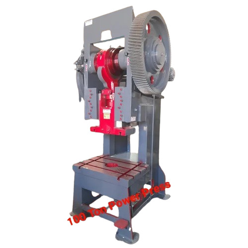 2 Hp 100 Ton C Type Power Press Machine By Prince Machine Tools