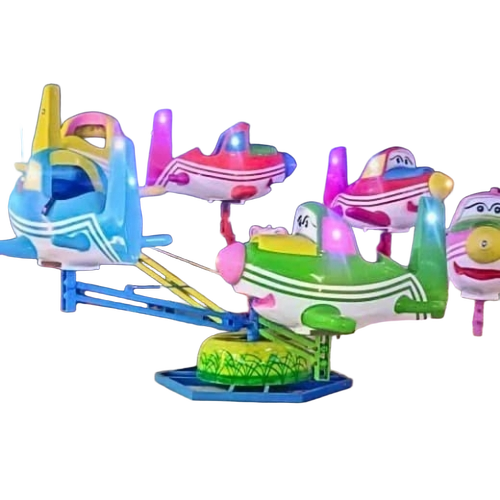 Blue Round Airplane Ride