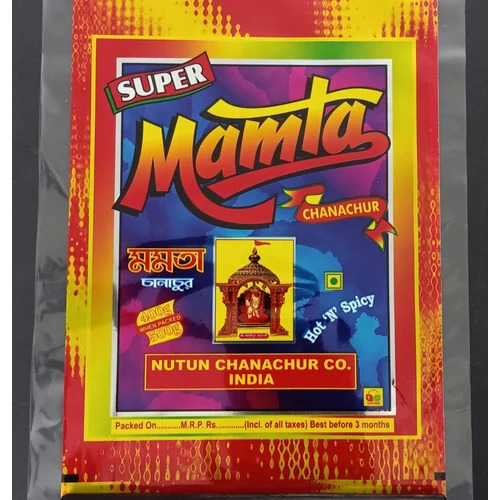 Pp Laminated Chanachur Namkeen Flat Pouch