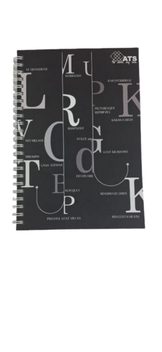 Spiral Bind Corporate Diary