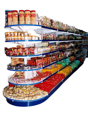 Gondola Rack With Half Round Front