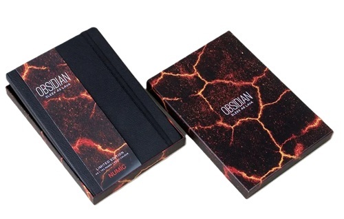 Paper Cover Obsidian ( A5 Dairy)