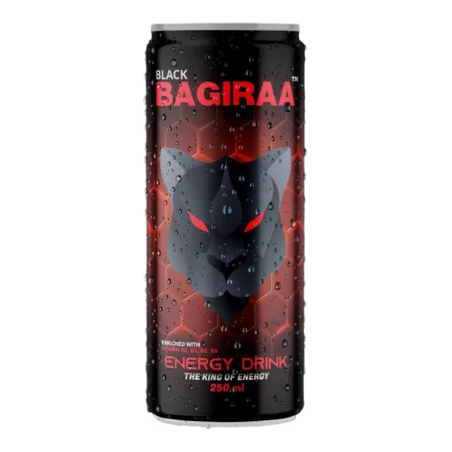 Black Bagiraa Energy Drink 250 ML
