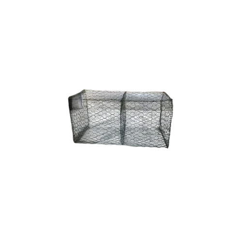 Galvanized Iron Gabion Box - Color: Silver