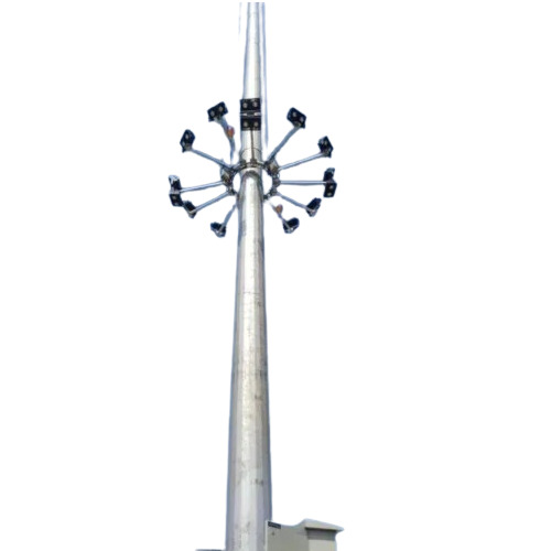11 Meter Gi High Mast Lighting Pole