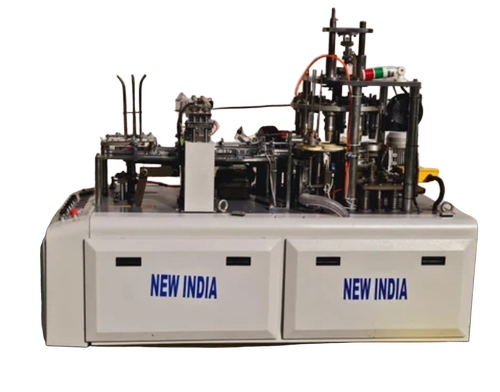 Paper Glass Making Machine - Capacity: 100 Pcs/Min