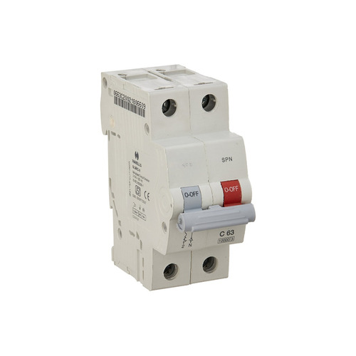 C63 Miniature Circuit Breaker - Color: White