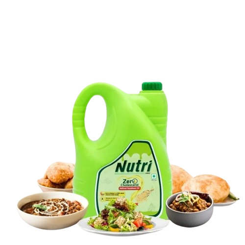 Nutri Refined Soyabean Oil 5 Ltr - Shelf Life: 270 Days