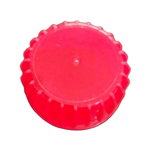Red Lubricant Plastic Bottle Cap