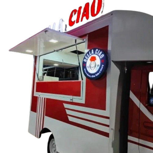 Red White Food Truck