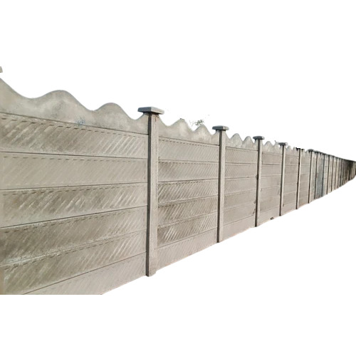 50Mm Cement Boundary Wall - Feature: Precasted