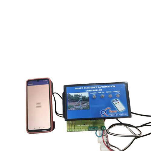 Gsm Fence Alert System 24/7 Security - Control Distance: 500 Meter (M)