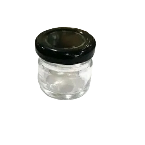 Glass Jar With Metal Cap
