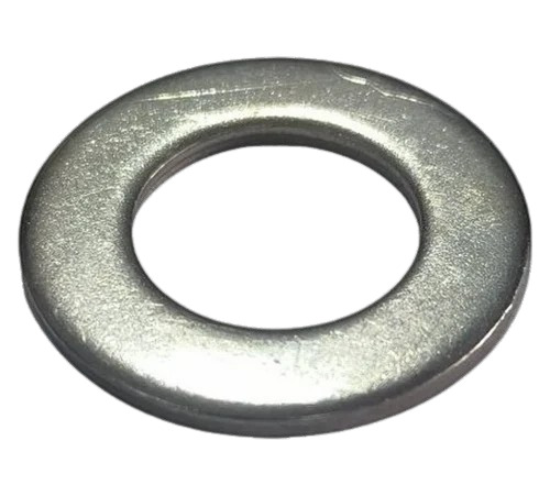 Stainless Steel Plain Washer - Color: Silver