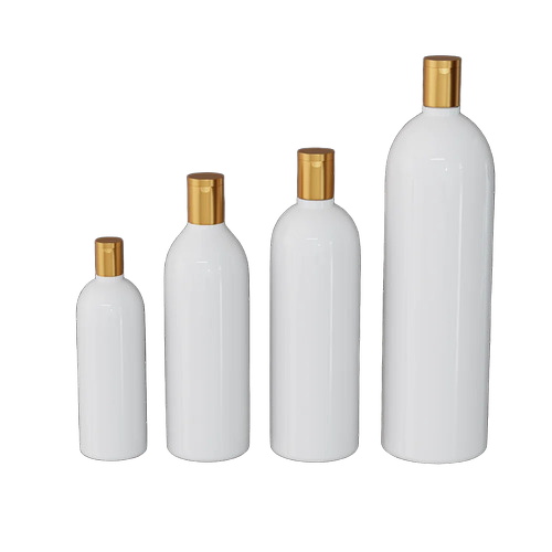 Cosmetic Bottles - Color: White