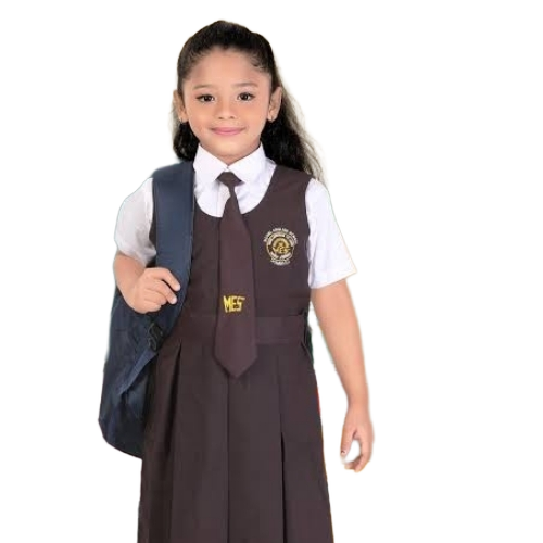 Girls School Dress Set