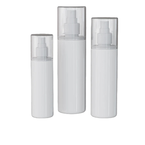 White Round Bottles - Color: All