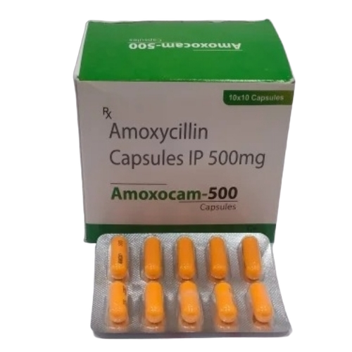 Amoxocam-500 (Amoycillin 500mg) Capsule