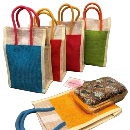 Jute Bags - Color: Multicolor