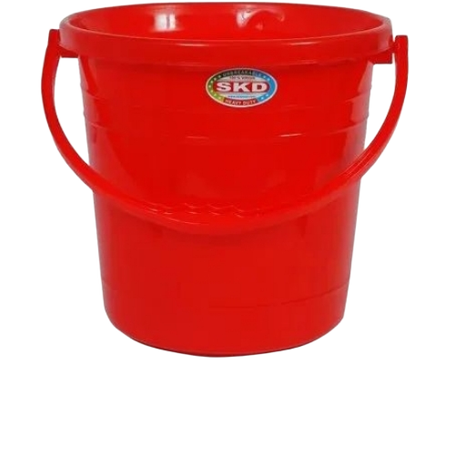 Plastic Red Bucket By Oswal Traders