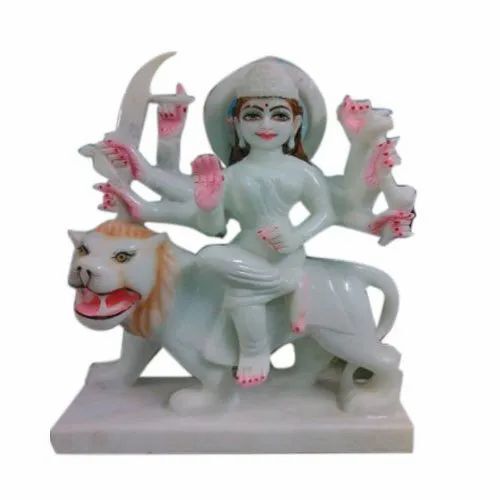 Marble Durga Maa Statue