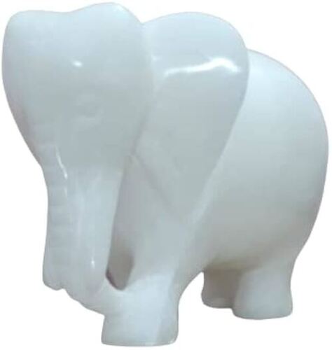 Marble Elephant Statue 