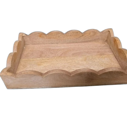Brown Restaurant Wooden Service Tray
