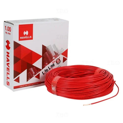 Havells Fr Pvc Insulated Wire - Cable Length: 90 Meter (M)