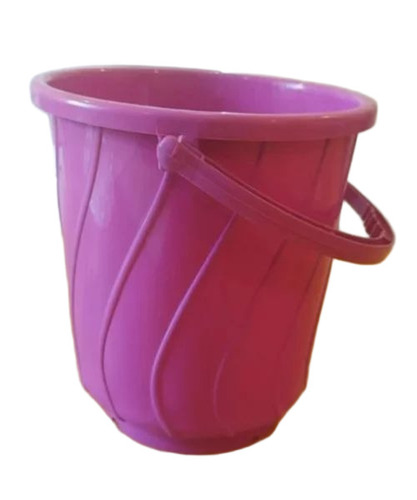 Pink Plastic Bucket