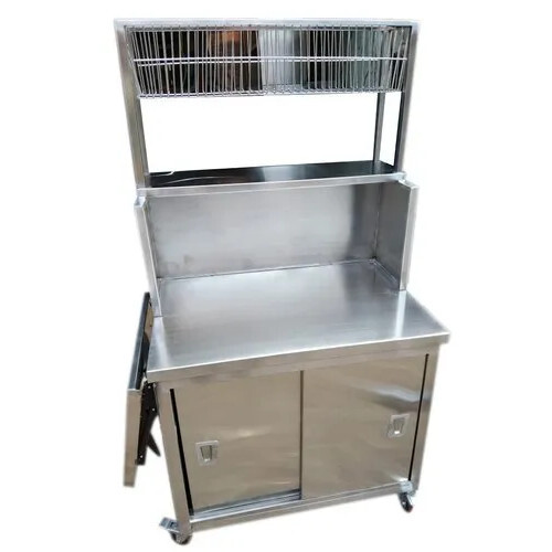 Stainless Steel Juice Service Counter