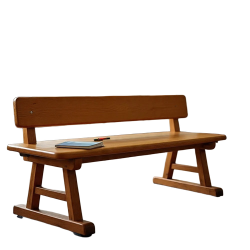 School Bench - Color: Black