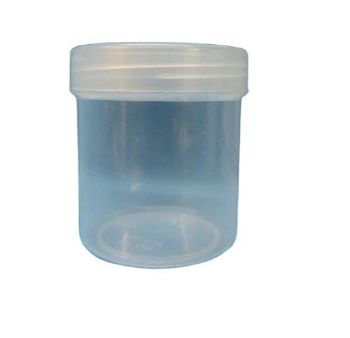 60Ml Pp Camphor Packaging Container - Color: Transparent