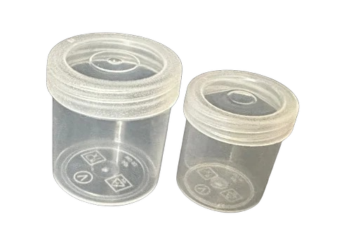 Polypropylene Mini Container Set - Color: Transparent