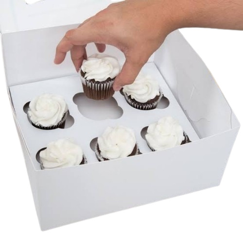 Plain Cupcake Box