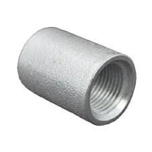 1 Inch Gi Pipe Fitting Coupler - Color: Silver