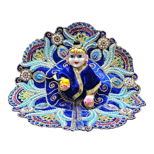 Laddu Gopal Poshak For Winter Season - Color: Multicolor
