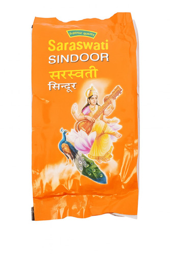 Saraswati Pooja Kumkum - Color: Red