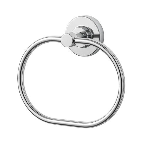 Bathroom Towel Ring - Color: Silver