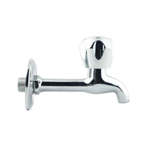 Long Body Brass Tap - Color: Silver