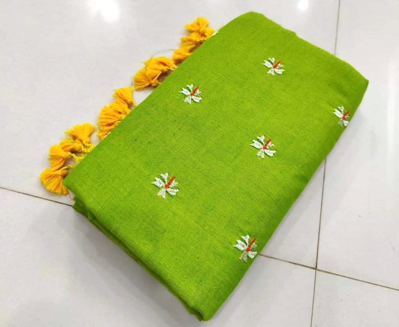 Embroidery Shiuli Saree