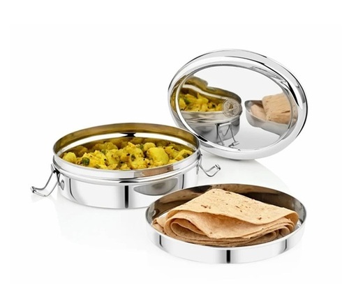 Round Steel Lunch Box