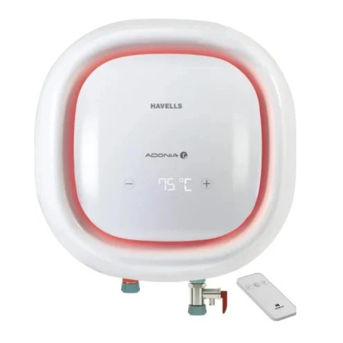 25 Litre Havells Adonia R Vertical Storage Water Heater - Color: White