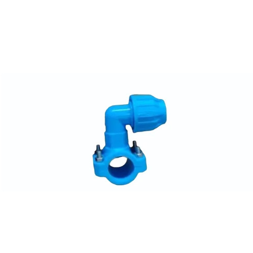 110mm Pp Pipe Saddle - Color: Blue