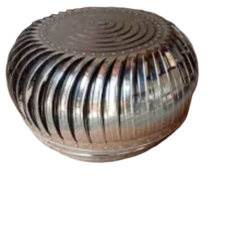 24 Inch Turbo Air Ventilator - Color: Silver