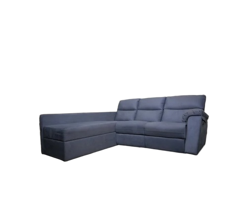 3 Seater L-Shape Manual Recliner Sofa Set - Application: Home