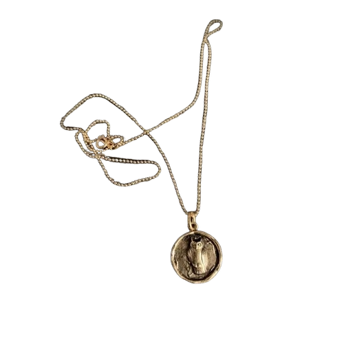 Brass Sterling Silver Necklace