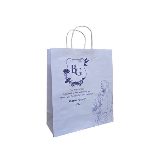Custom Wedding Return Gift Paper Bags